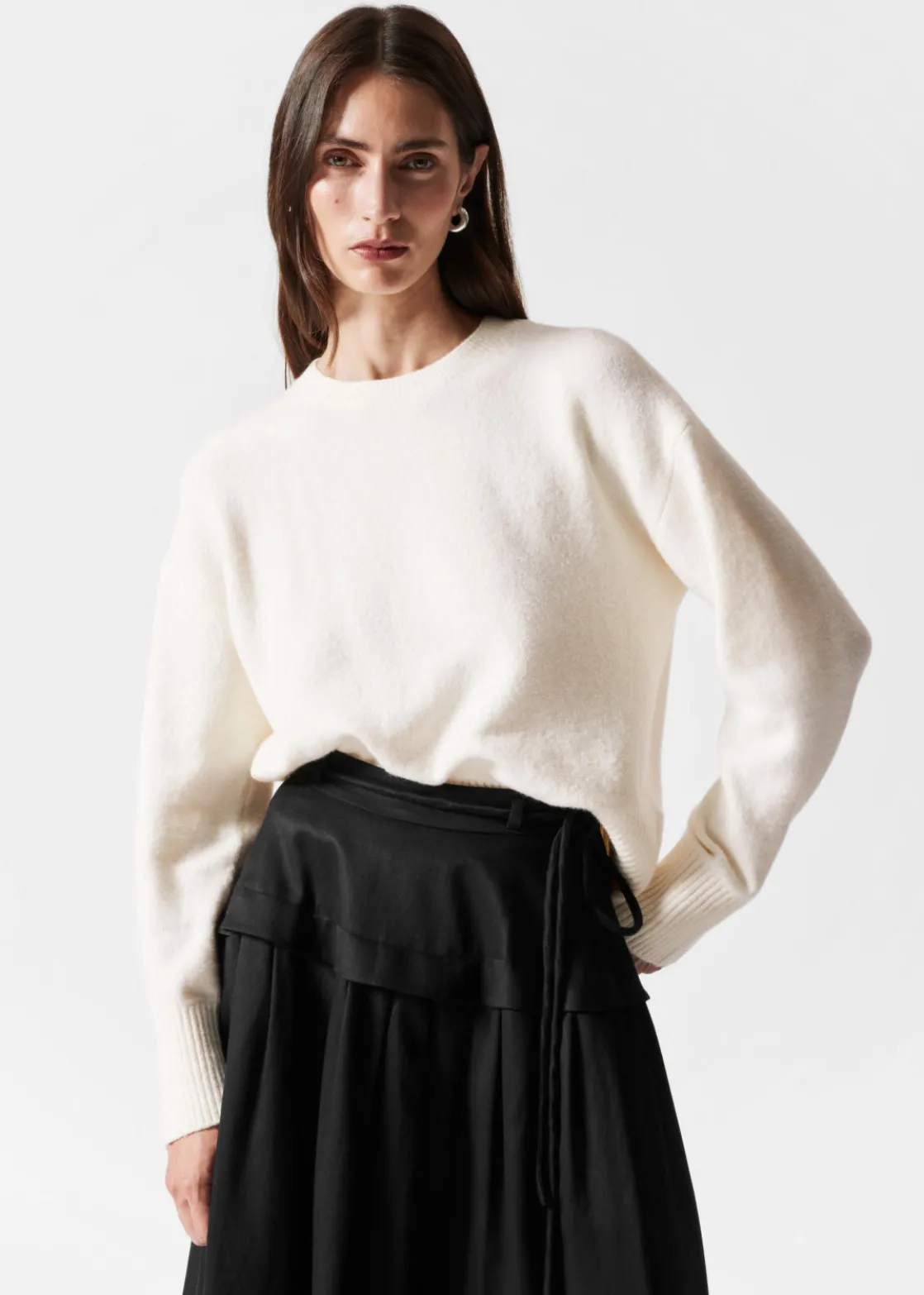 Relaxed Fit Knitted Sweater