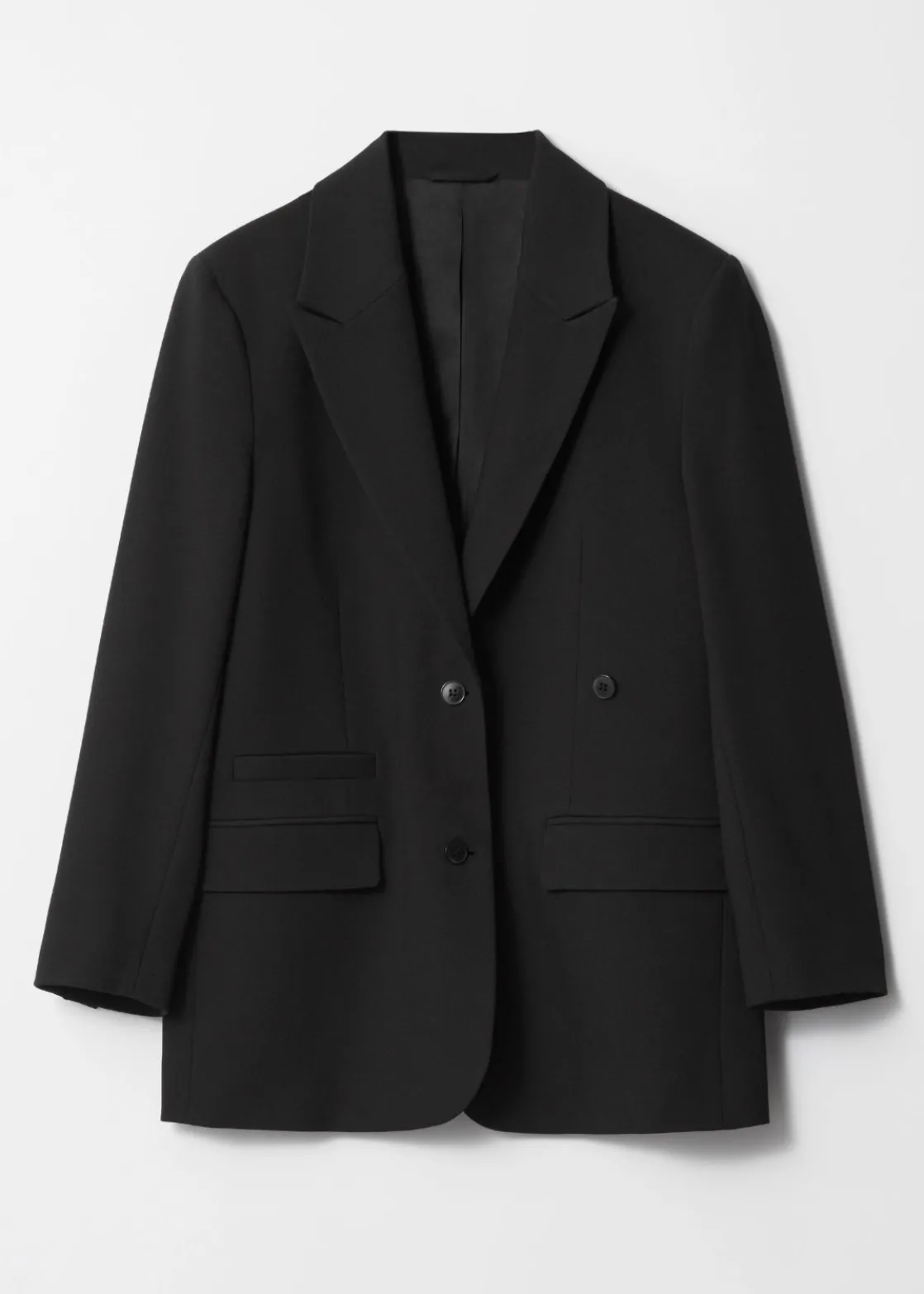 Oversized Wool-Blend Blazer