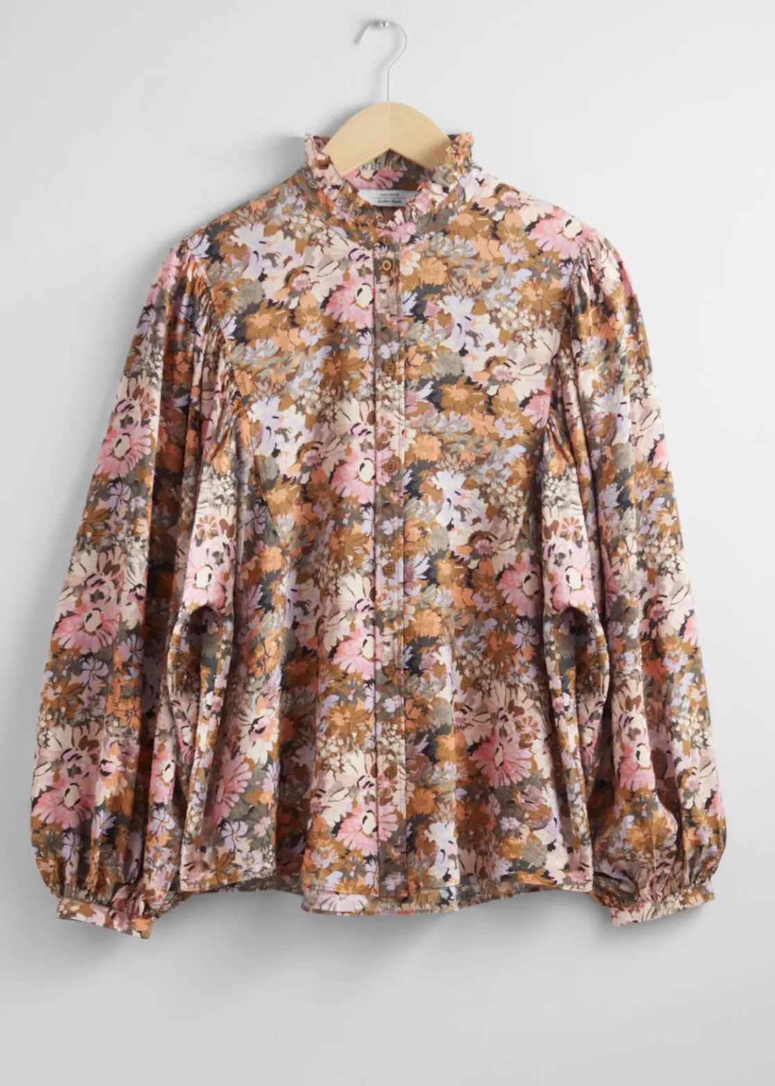 Frill-Collar Blouse