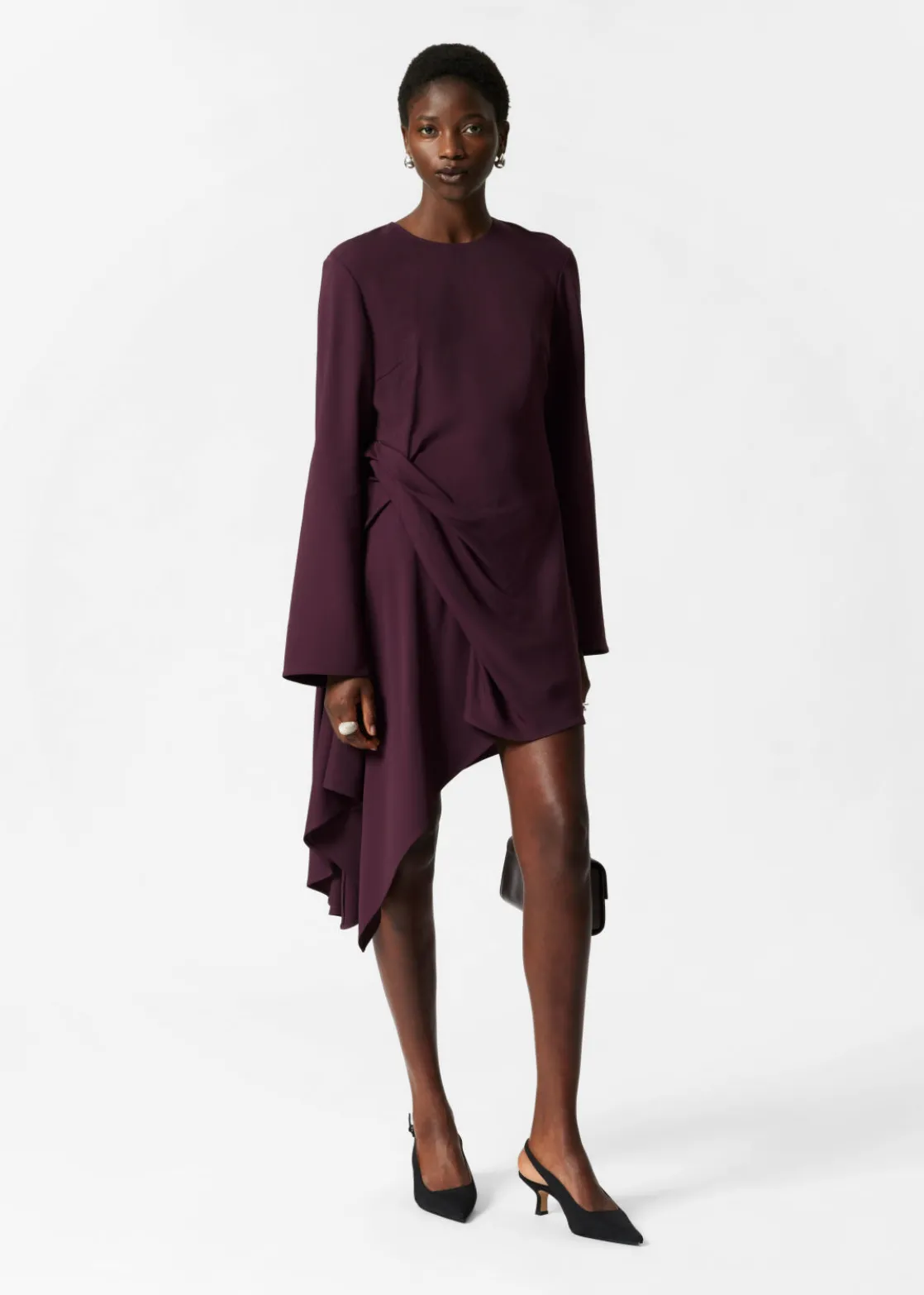 Asymmetric Mini Dress