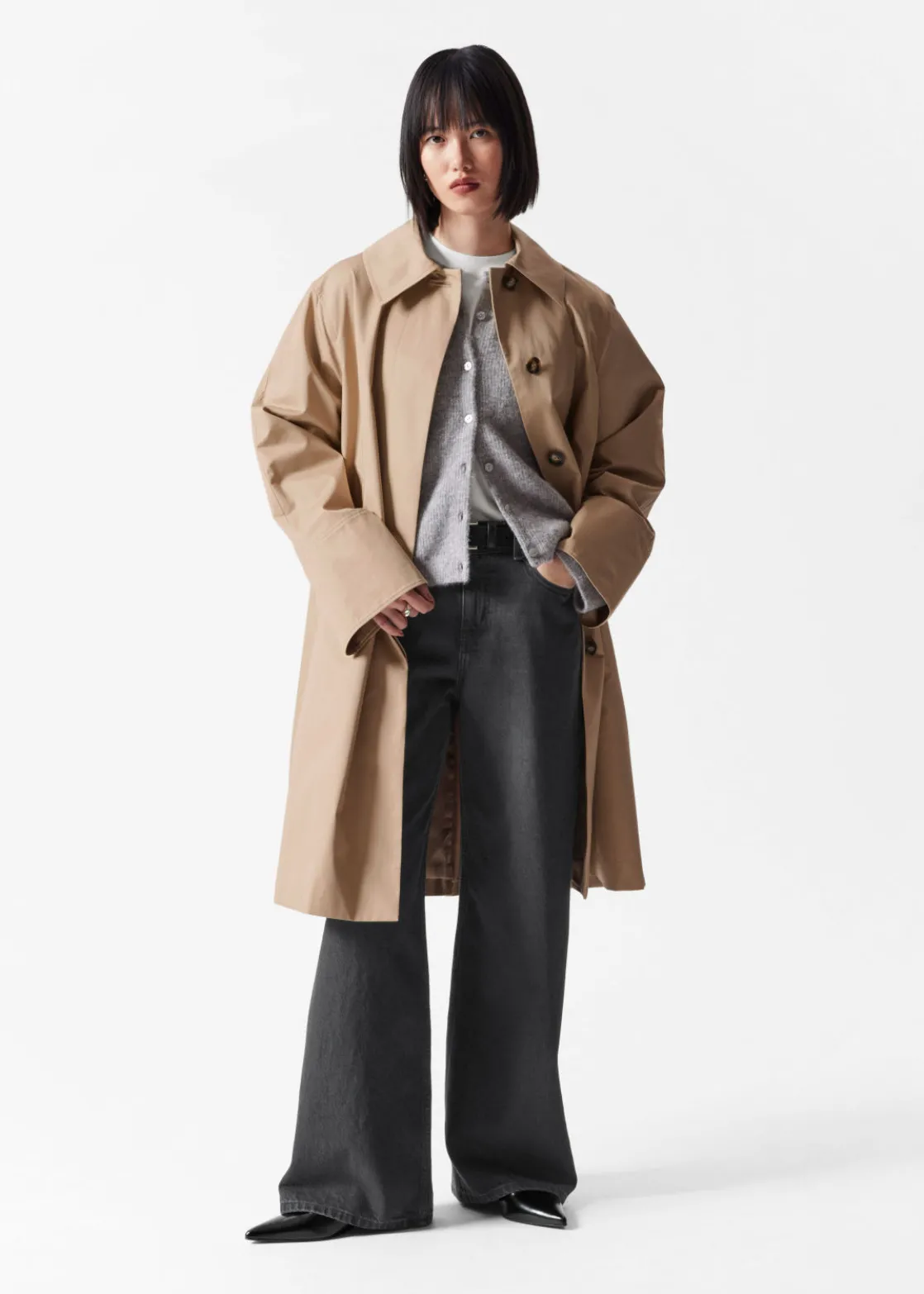 Collared Car Coat
