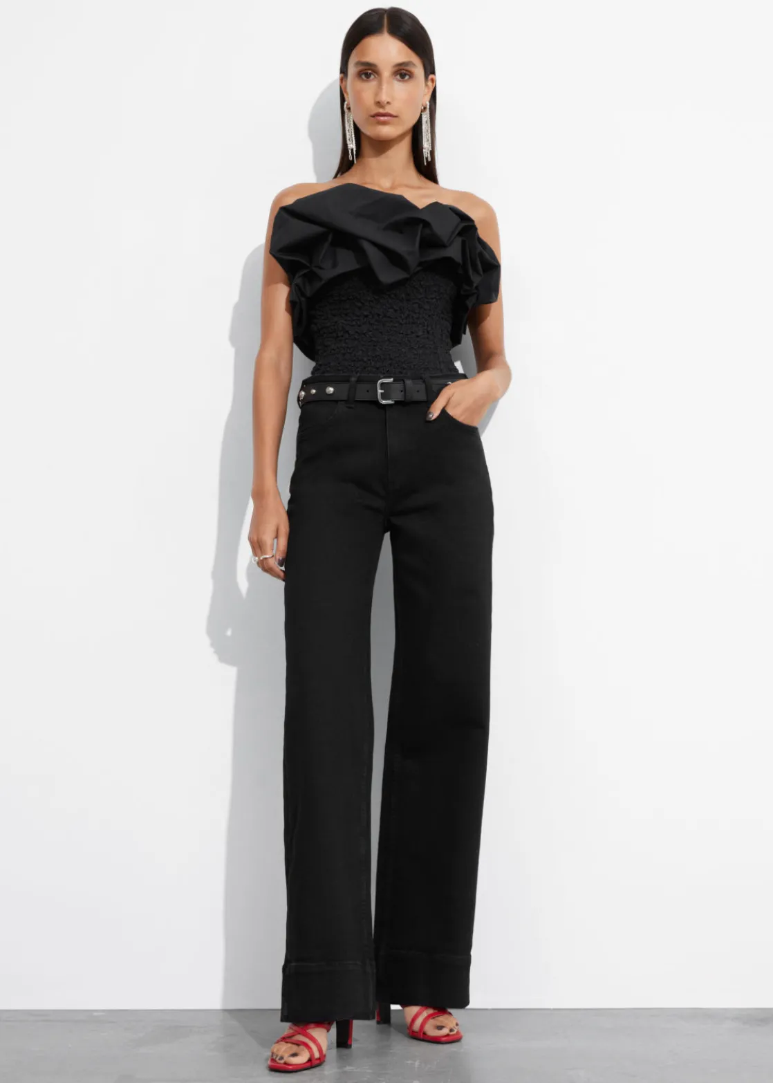 High-Waist Jeans