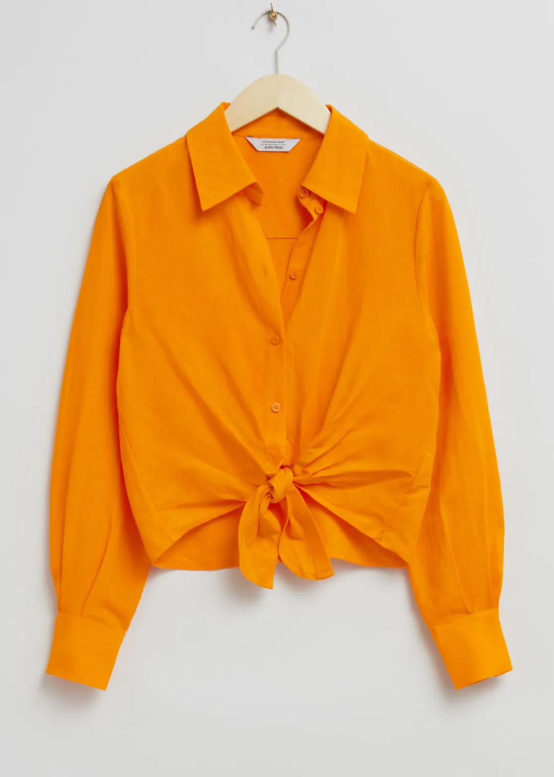 Relaxed Tie Knot Shirt
