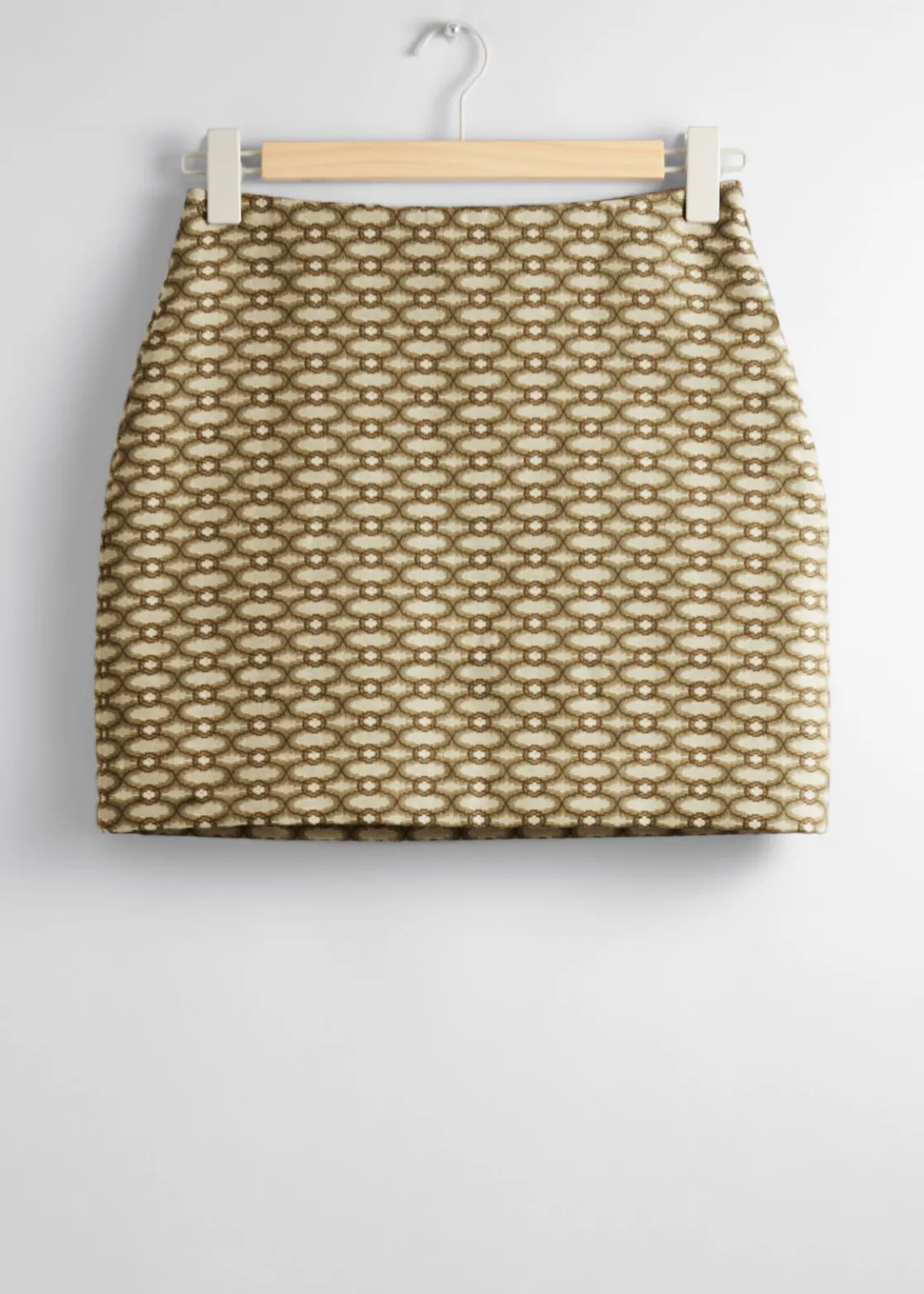 Textured Mini Skirt