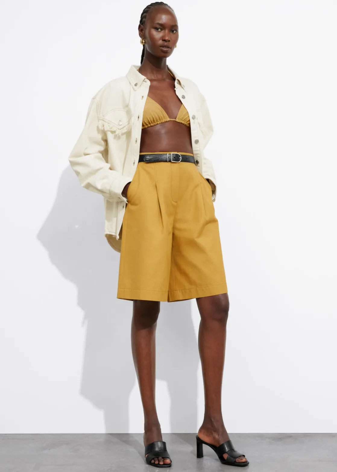 Knee-Length Shorts