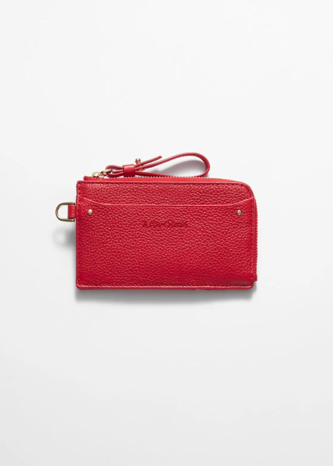 Textured Leather Wallet