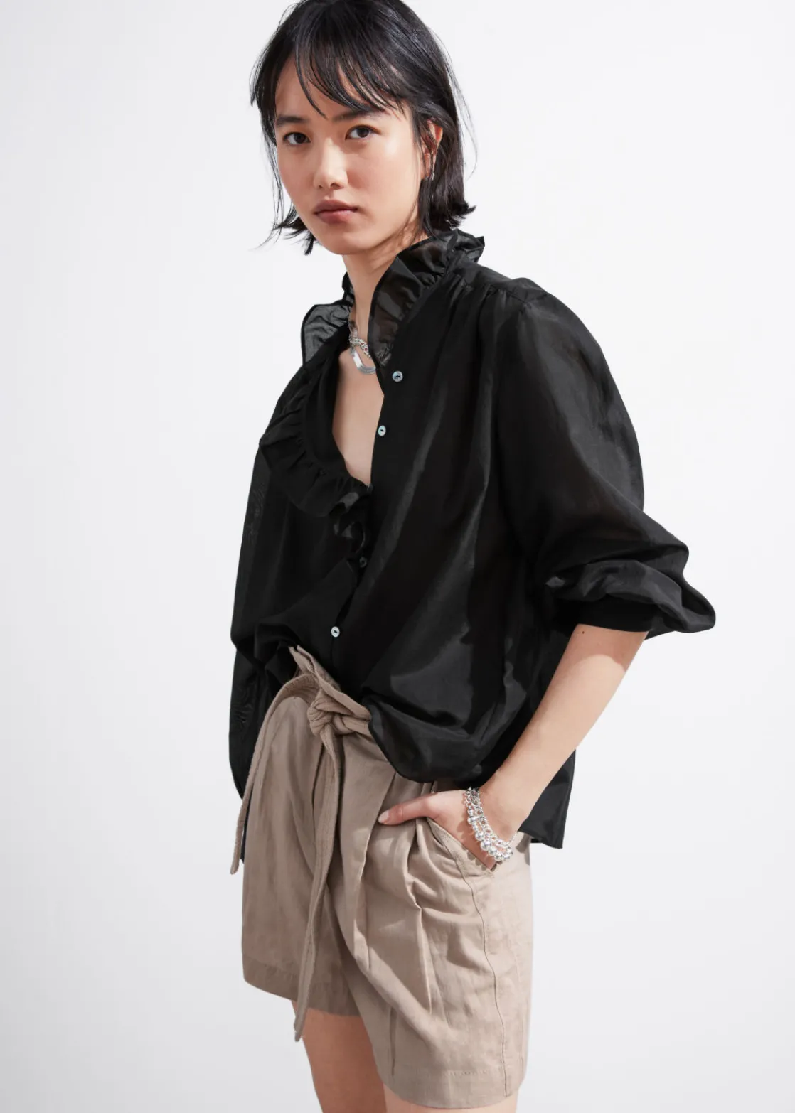 Frilled Blouse