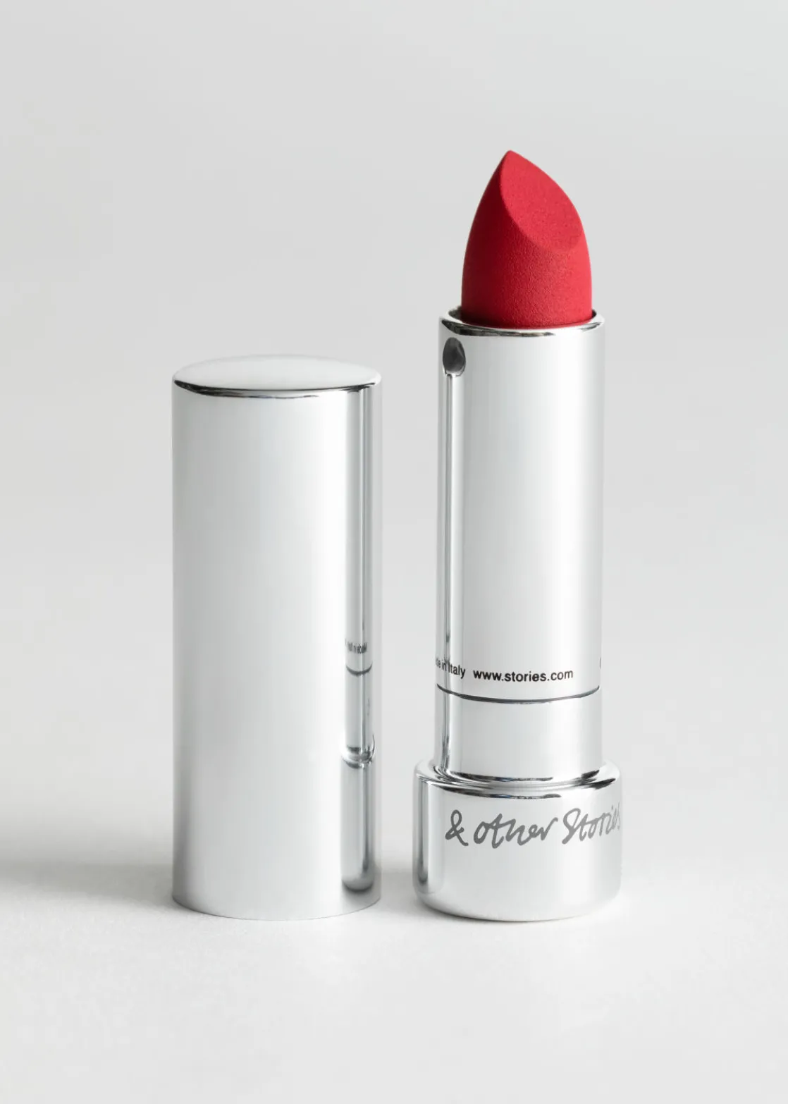 Scarlet Red Lipstick