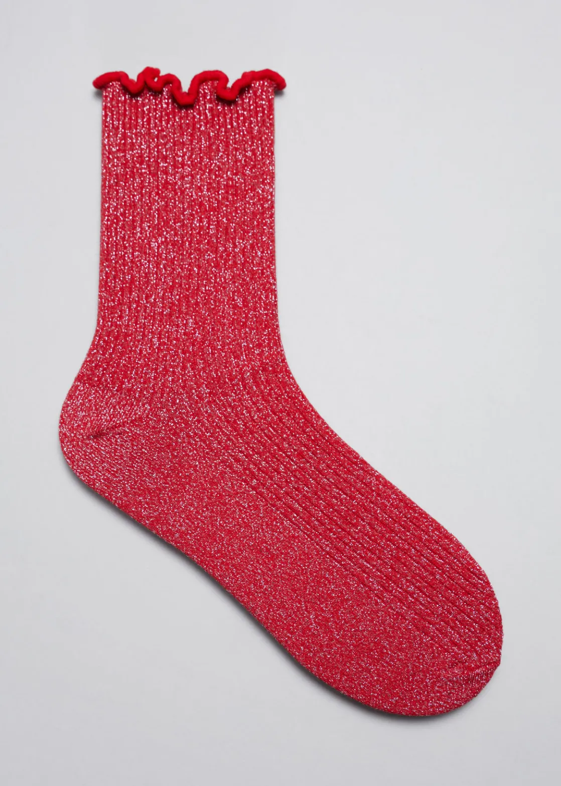 Glitter Frill Socks
