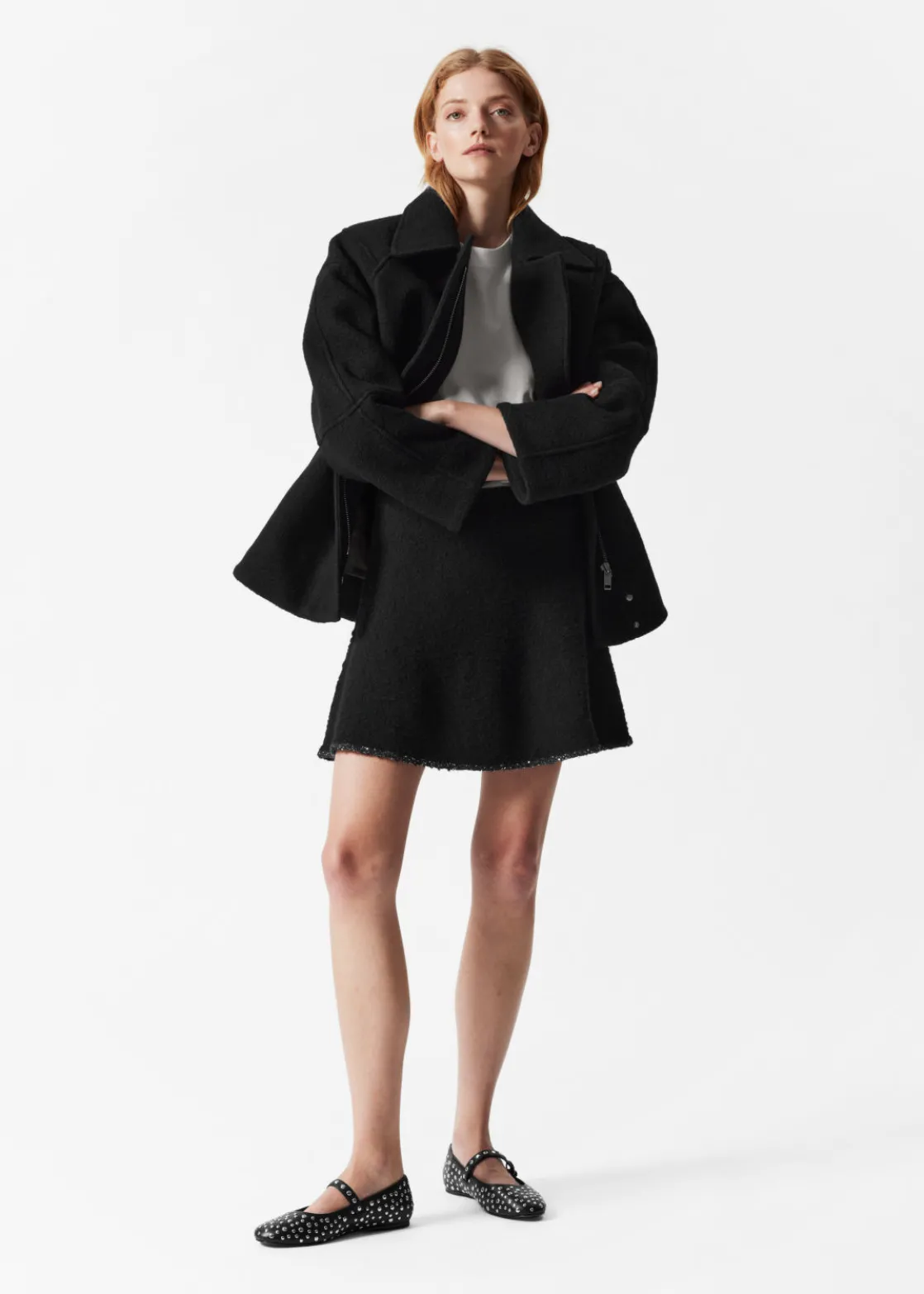 Biker Wool Jacket