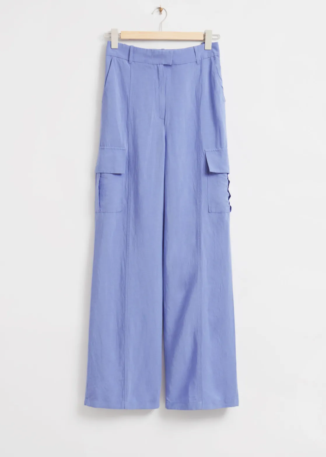 Relaxed Cargo Pocket Trousers