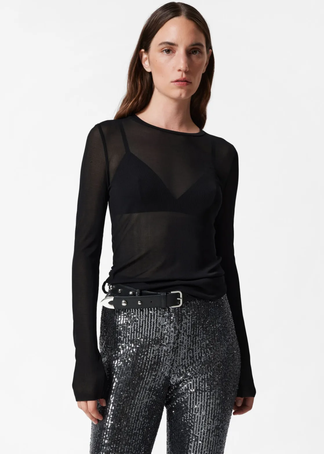 Sheer Silk Top