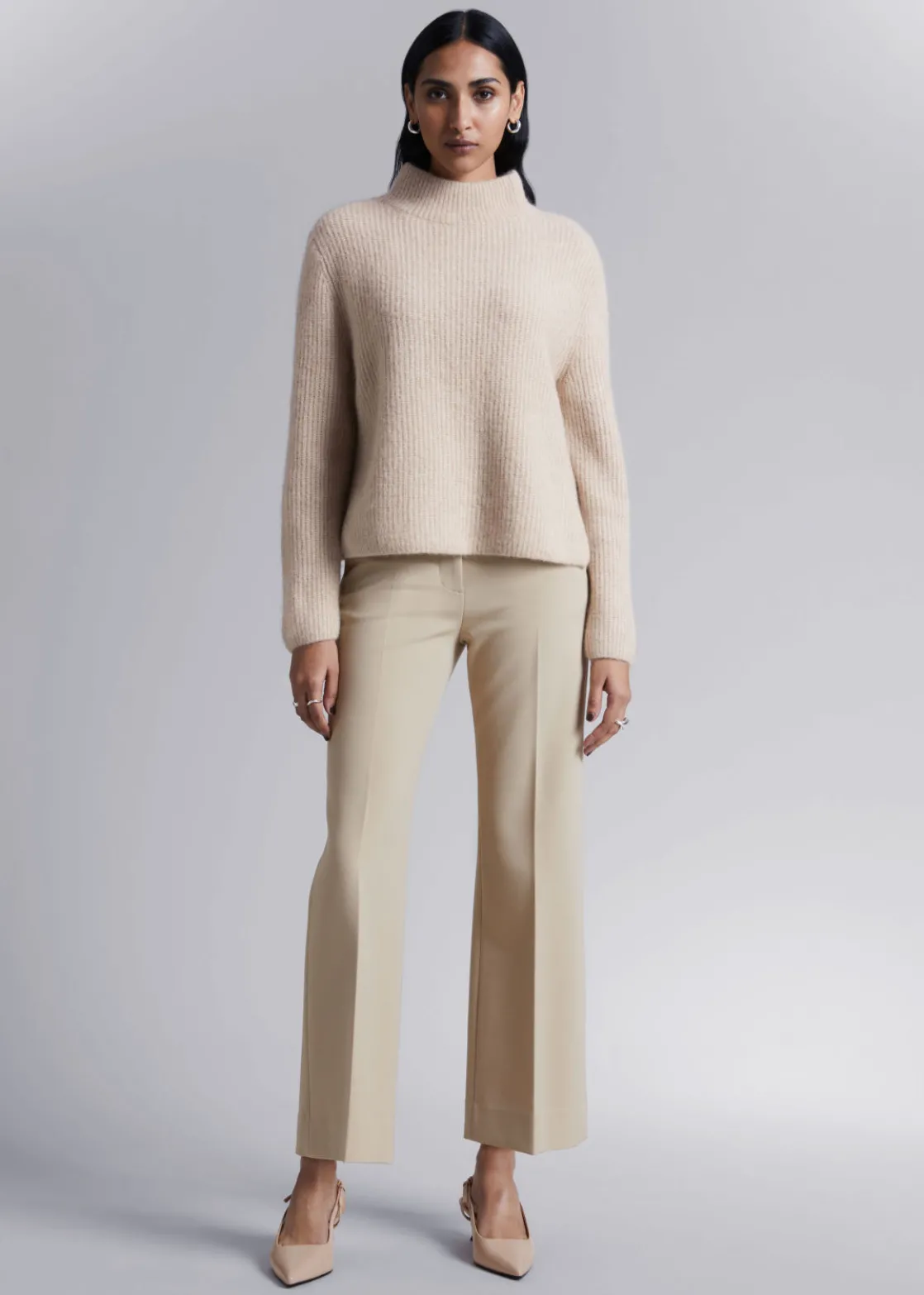 Boxy Knit Sweater