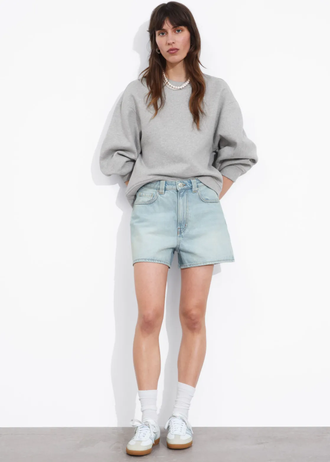 5-Pocket Denim Shorts