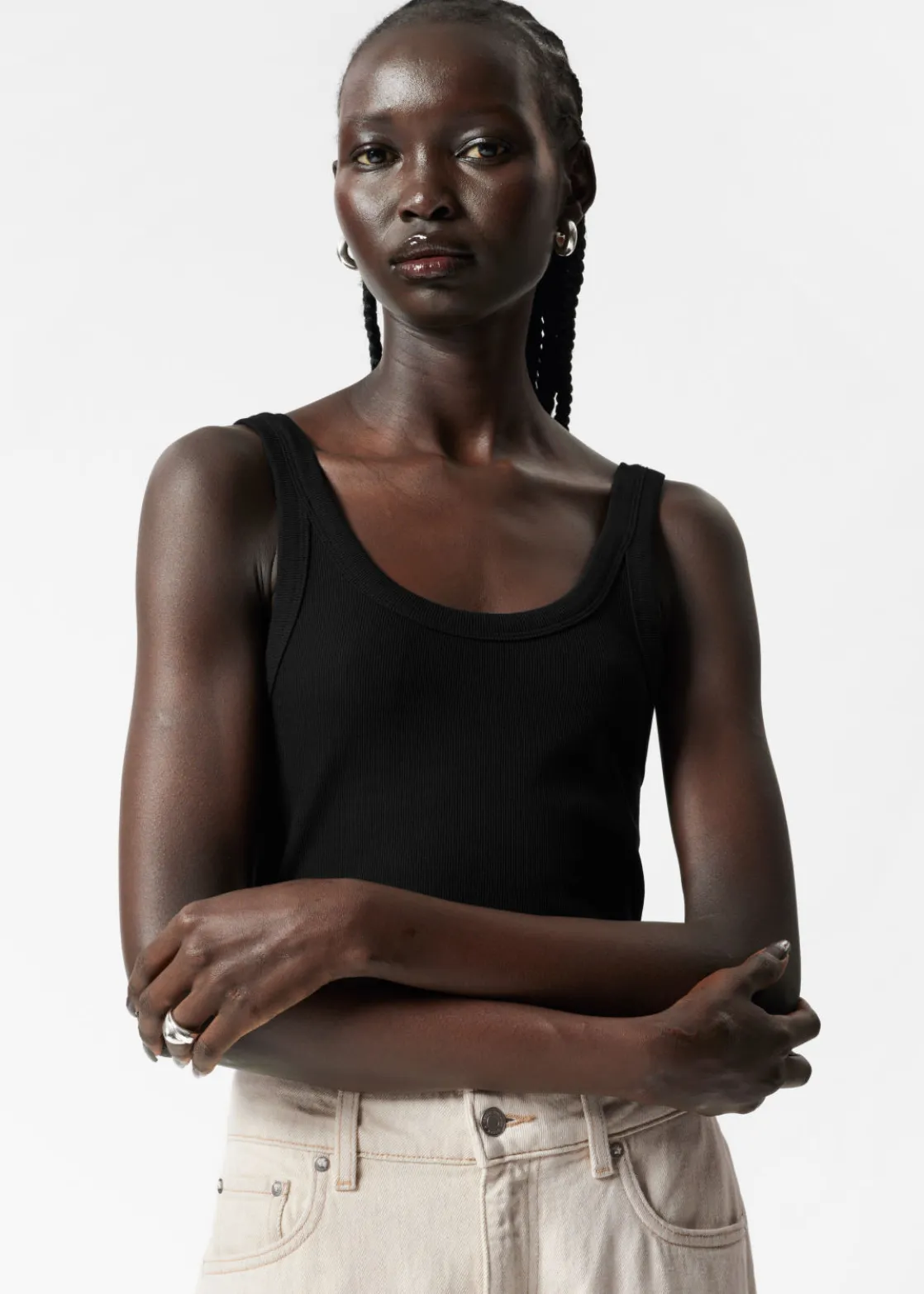 Scoop-Neck Tank Top