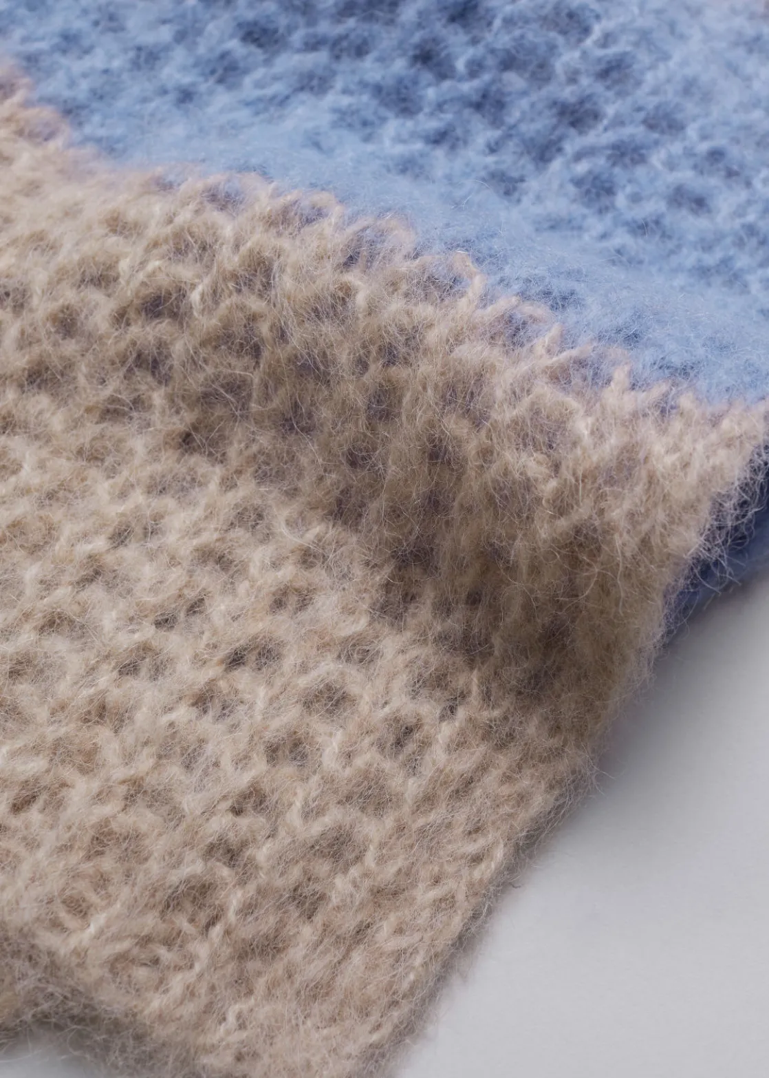 Striped Alpaca-Blend Scarf