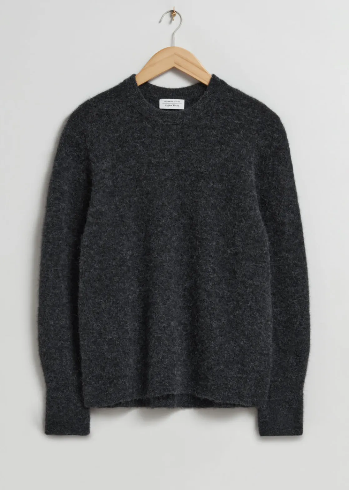 Alpaca-Blend Knit Sweater