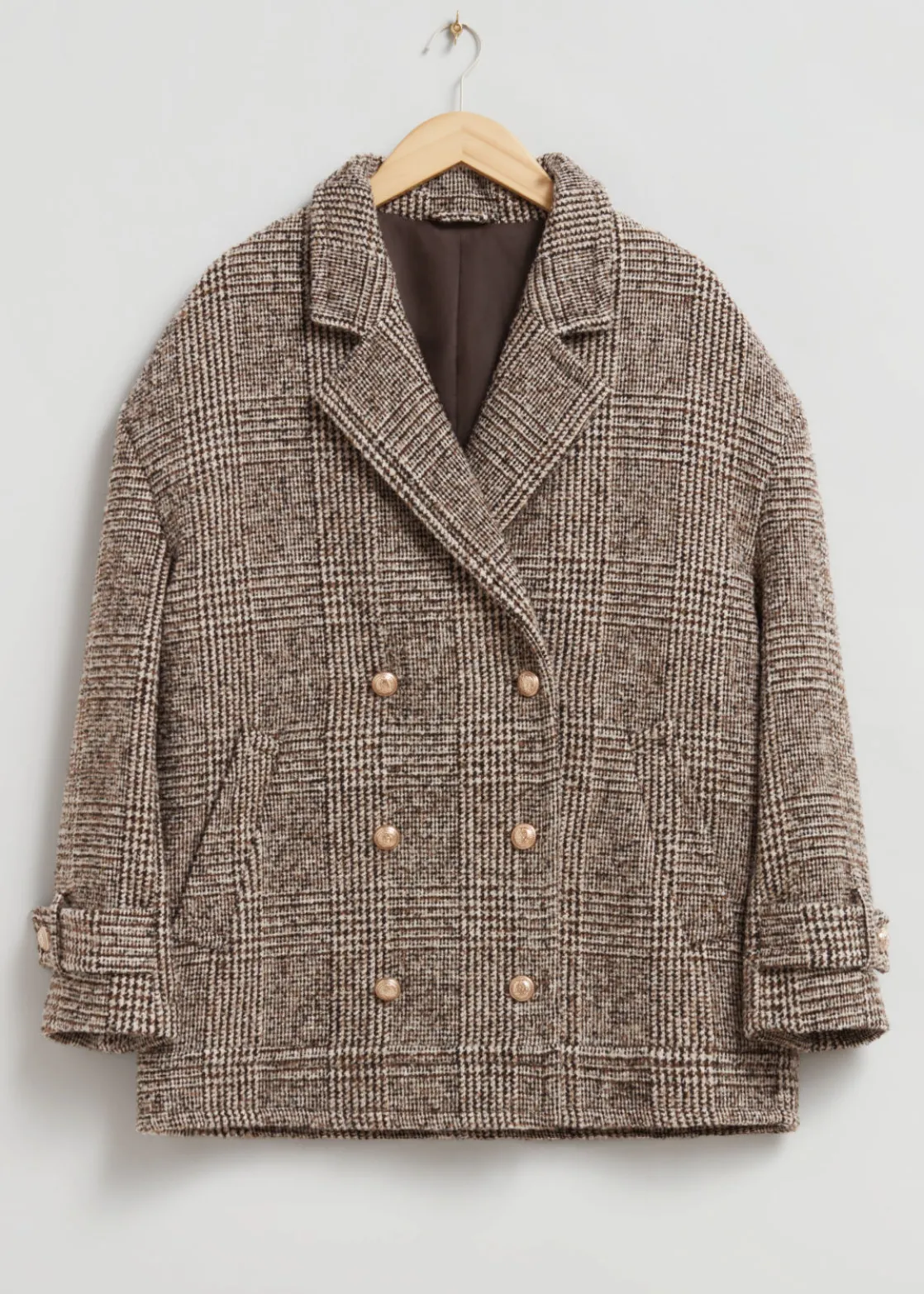 Short Oversized Peacoat